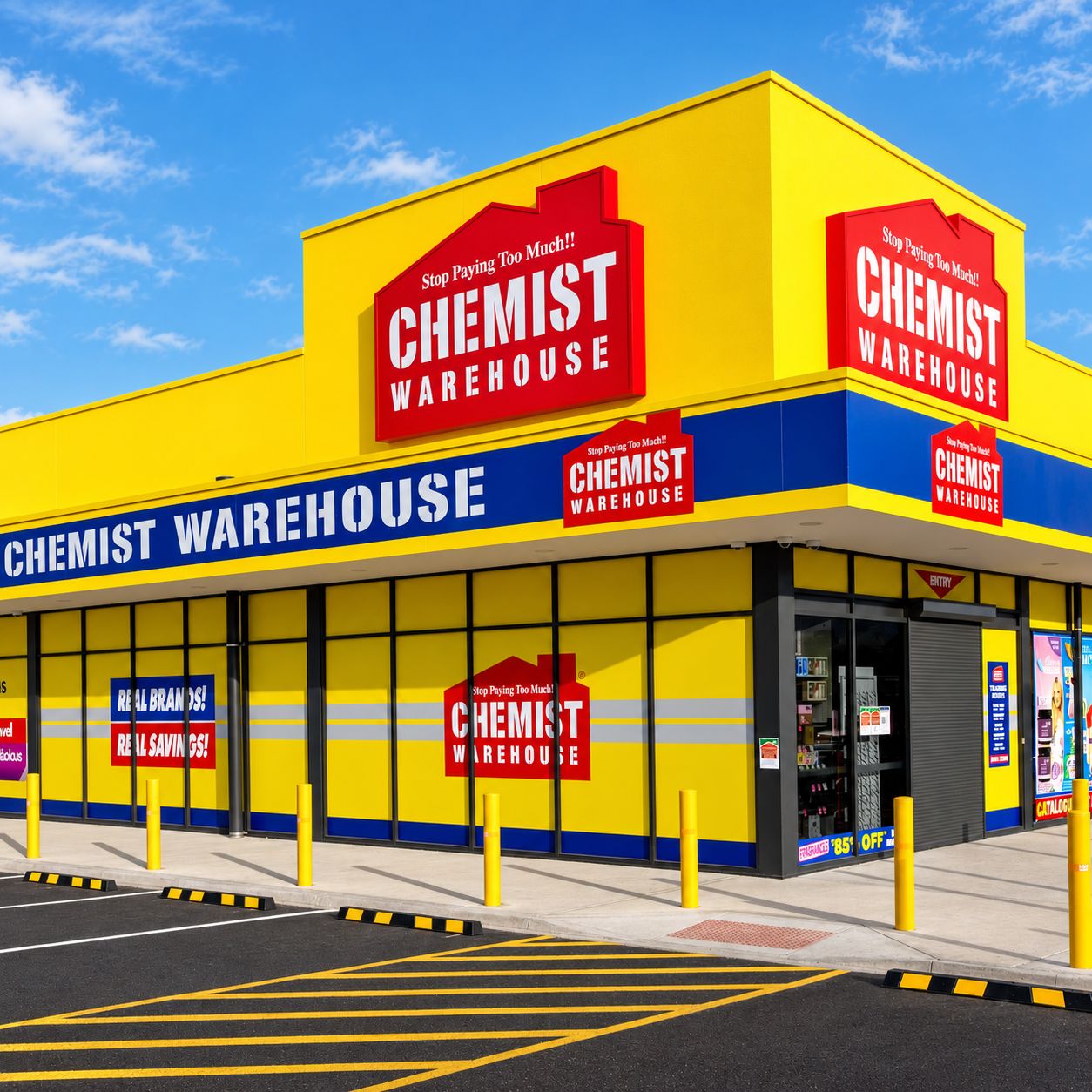 Chemist Warehouse brand work